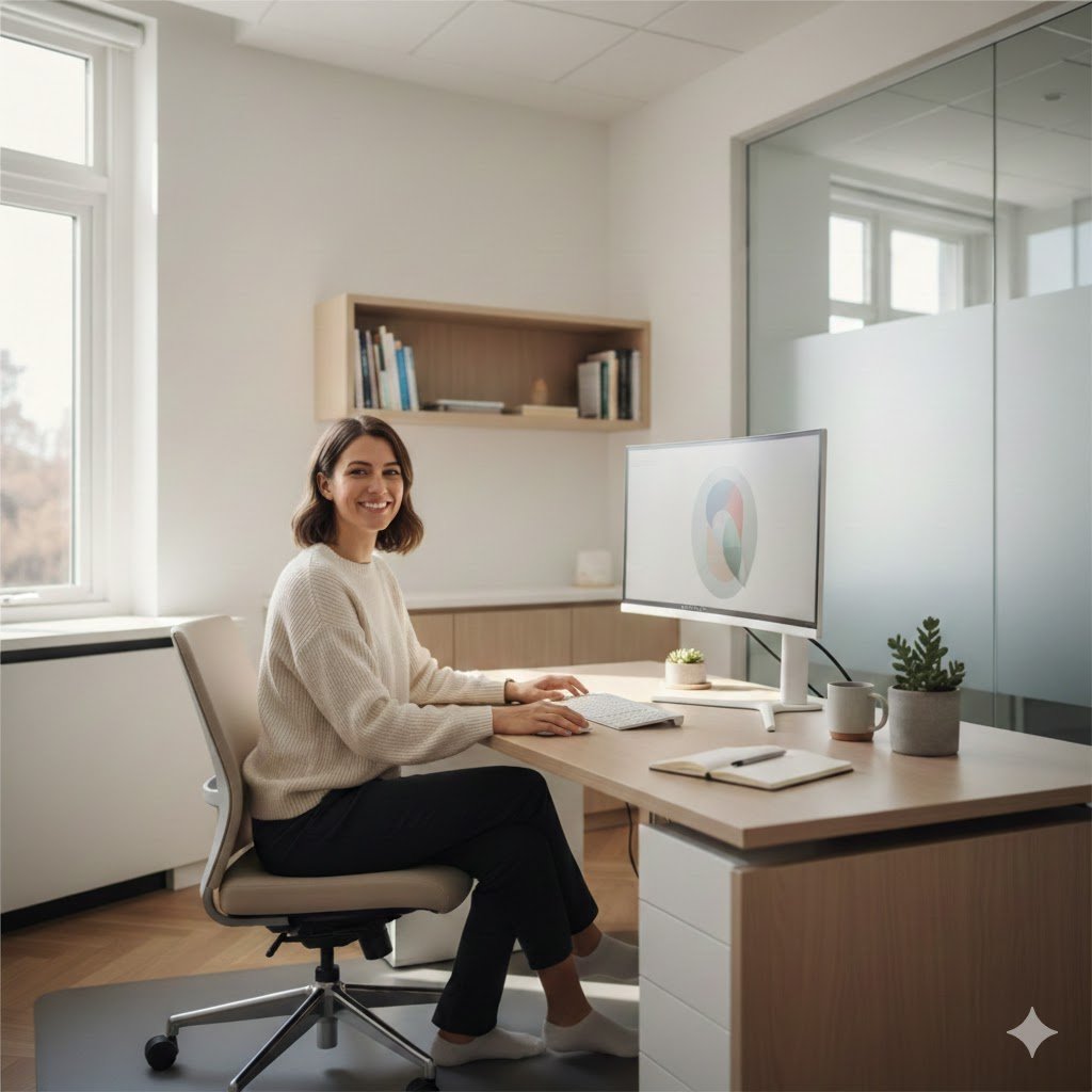 Real-life desk habits matter